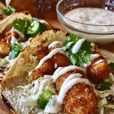 Delicious easy fish tacos served with fresh toppings and lime wedges