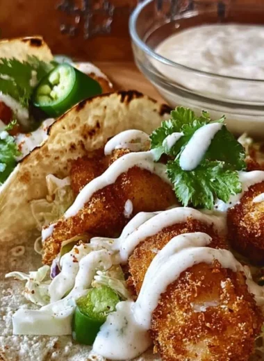 Delicious easy fish tacos served with fresh toppings and lime wedges
