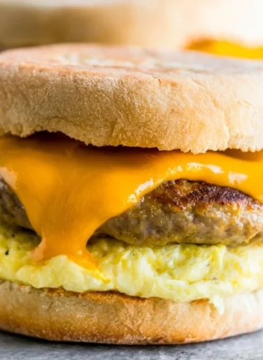 Homemade make-ahead freezer breakfast sandwiches for quick morning meals.