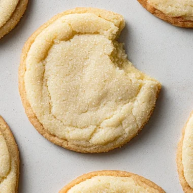 Freshly baked sugar cookies ready to enjoy