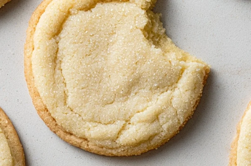 Freshly baked sugar cookies ready to enjoy