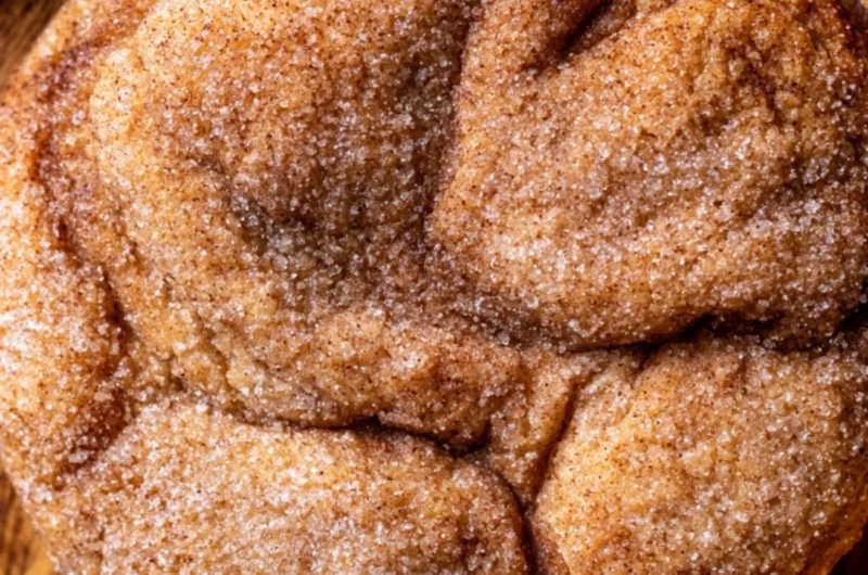 Chai spiced brown butter sugar cookies on a baking tray.