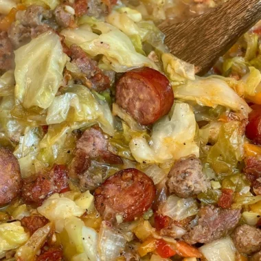Delicious Dirty Cabbage dishes ready to be served