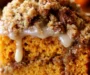 Pumpkin Streusel Coffee Cake | Pumpkin coffee cake with streusel topping, Pumpkin coffee cake with crumble topping, Pumpkin coffee cake with streusal topping